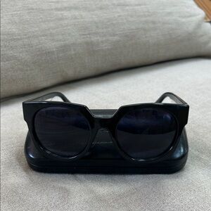 Alexander McQueen Black Sunglasses